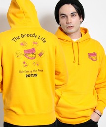 The Greedy Life PO PARKA バックプリント プルオーバー パーカー
