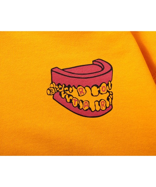 ROTAR(ローター)の「The Greedy Life PO PARKA バックプリント プルオーバー パーカー(パーカー・メンズ・ブラック/オレンジ系その他/ミックスグレー・MEDIUM/LARGE/SMALL/X-LARGE)」の7枚目の写真