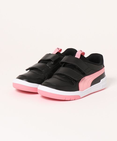 PUMA（プーマ）の「《PUMA》ﾌﾟｰﾏ ﾏﾙﾁﾌﾚｯｸｽ SL V PS（スニーカー・キッズ・ブラック×ライム/ブラック×ピンク/ホワイト・21.0cm/19.0cm/20.0cm/18.0cm）」の3枚目の写真