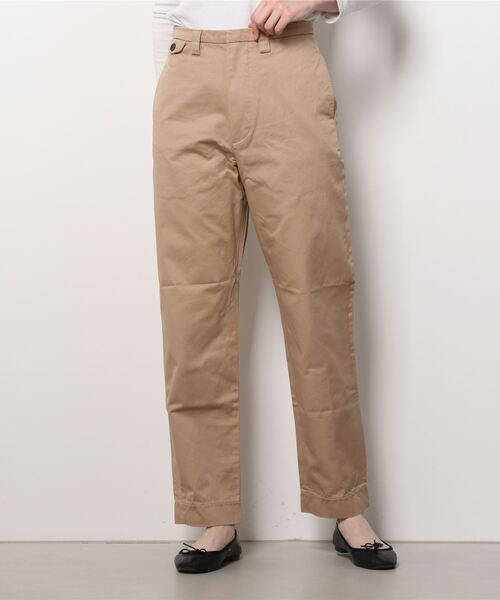 TICCA(ティッカ)の「TICCA バナナチノパンツ(チノパンツ・レディース・ベージュ・1/000)」の8枚目の写真