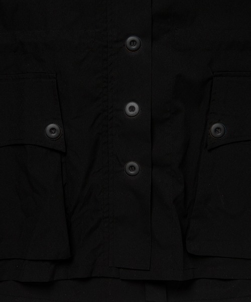 430(フォーサーティ)の「【430】PARKA JACKET(マウンテンパーカー・メンズ・ブラック/オレンジ/ライトグレー・3/2/1)」の7枚目の写真