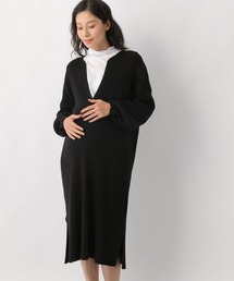 LEPSIM | マタニティ／12ゲージ2Pセットリブワンピース　258459(マタニティウェア/グッズ)