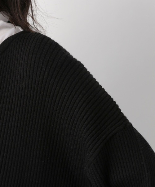 LEPSIM(レプシィム)の「マタニティ/12ゲージ2Pセットリブワンピース 258459(マタニティウェア/グッズ・レディース・ブラック/ブラウン/イエロー・FREE)」の8枚目の写真