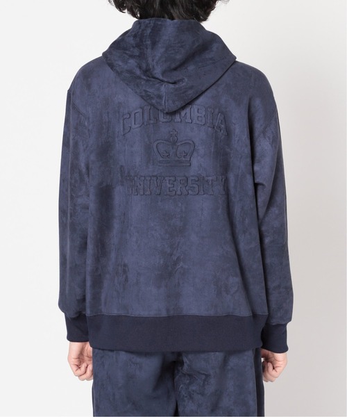 EDIFICE(エディフィス)の「【IVY LEAGUE by EDIFICE】フェイクスウェード パーカー(パーカー・メンズ・ネイビー/ブラウン/グレー・SMALL/MEDIUM/LARGE)」の6枚目の写真