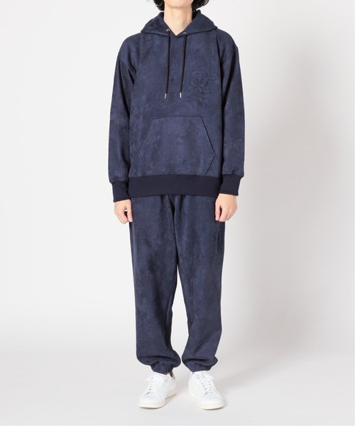 EDIFICE(エディフィス)の「【IVY LEAGUE by EDIFICE】フェイクスウェード パーカー(パーカー・メンズ・ネイビー/ブラウン/グレー・SMALL/MEDIUM/LARGE)」の7枚目の写真
