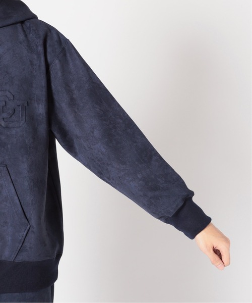 EDIFICE(エディフィス)の「【IVY LEAGUE by EDIFICE】フェイクスウェード パーカー(パーカー・メンズ・ネイビー/ブラウン/グレー・SMALL/MEDIUM/LARGE)」の10枚目の写真