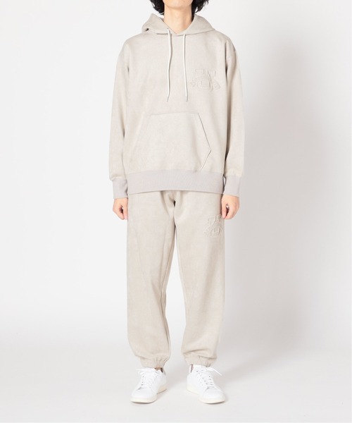 EDIFICE(エディフィス)の「【IVY LEAGUE by EDIFICE】フェイクスウェード パーカー(パーカー・メンズ・ネイビー/ブラウン/グレー・SMALL/MEDIUM/LARGE)」の17枚目の写真
