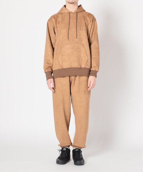 EDIFICE(エディフィス)の「【IVY LEAGUE by EDIFICE】フェイクスウェード パーカー(パーカー・メンズ・ネイビー/ブラウン/グレー・SMALL/MEDIUM/LARGE)」の22枚目の写真