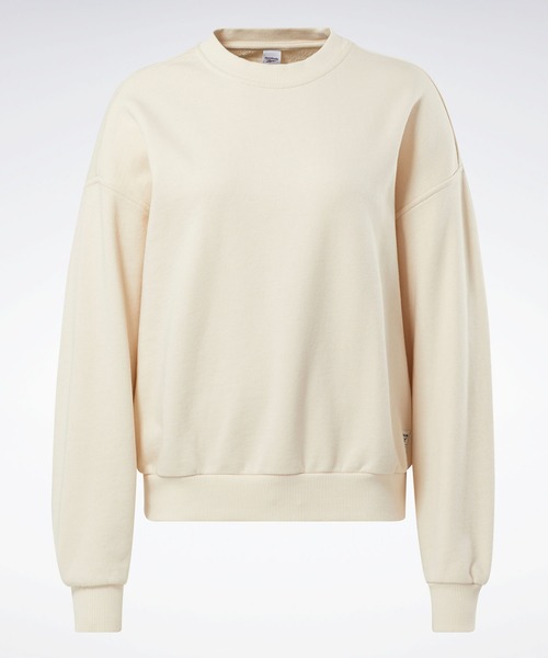 Reebok(リーボック)の「クラシックス ナチュラル ダイ スモール ロゴ スウェットシャツ / Classics Natural Dye Small Logo Sweatshirt(スウェット・レディース・ライトグレー/オフホワイト/グリーン系その他/ブルー・SMALL/MEDIUM/LARGE/X-LARGE/XX-LARGE/X-SMALL)」の18枚目の写真