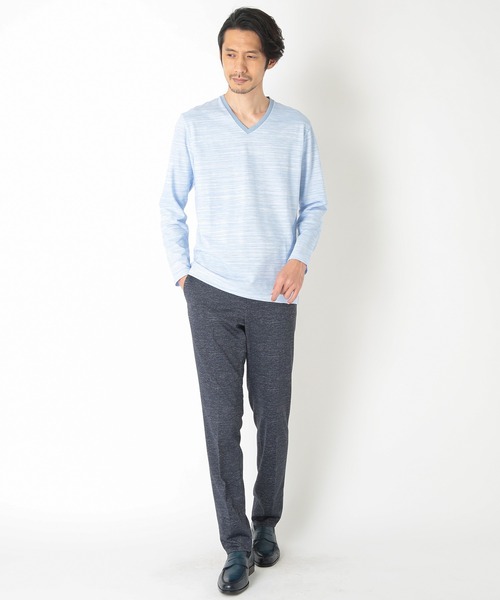 CROWDED CLOSET(クラウデッドクローゼット)の「プリントジャージクラシックパンツ(その他パンツ・メンズ・グレー/ブルー系その他/ネイビー・04/03/01/02)」の12枚目の写真
