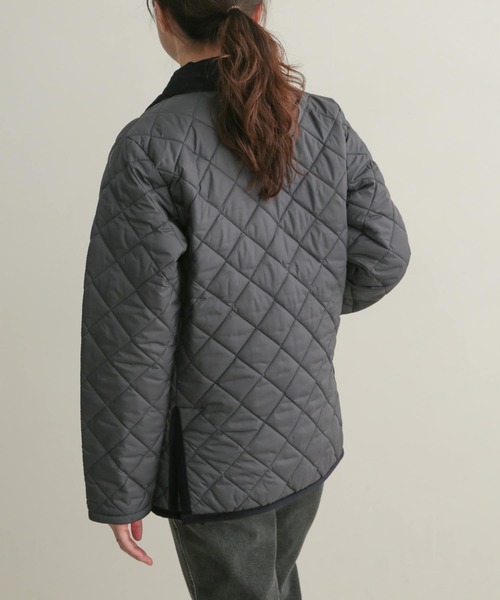LAVENHAM(ラベンハム)の「LAVENHAM RAYDON WOMENS21(ダウンジャケット/コート・レディース・ブラック/ネイビー・10)」の5枚目の写真