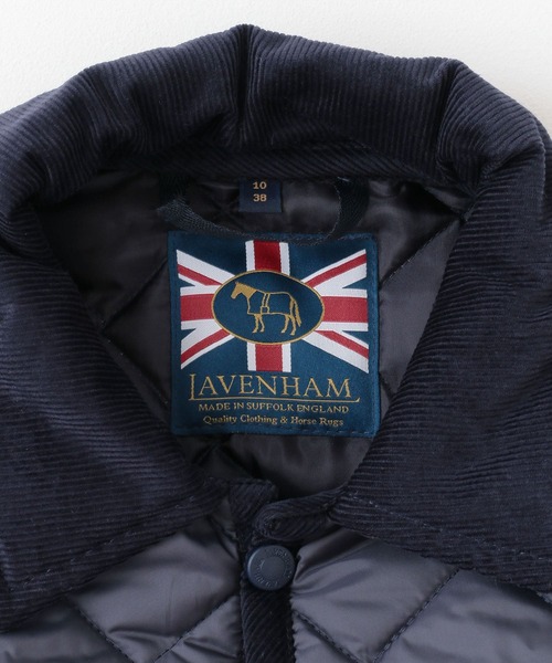 LAVENHAM(ラベンハム)の「LAVENHAM RAYDON WOMENS21(ダウンジャケット/コート・レディース・ブラック/ネイビー・10)」の12枚目の写真