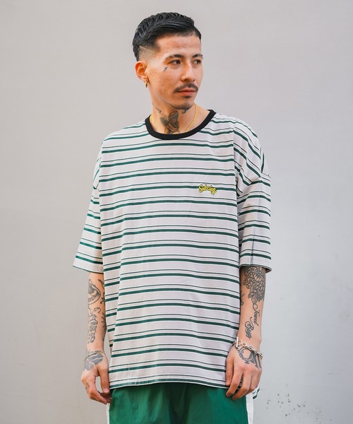 Subciety(サブサエティ)の「BORDER TEE(Tシャツ/カットソー・メンズ・グレー/ホワイト/ネイビー・MEDIUM/LARGE/X-LARGE)」の12枚目の写真