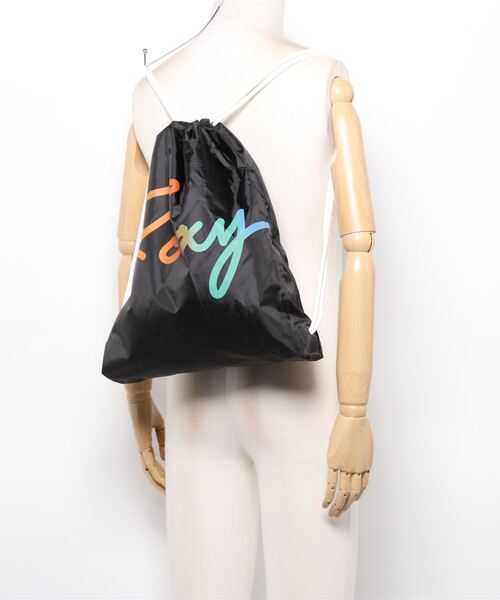 ROXY（ロキシー）の「LIGHT AS A FEATHER S/ロキシーナップサック（バックパック/リュック・レディース・ブラック・FREE）」の6枚目の写真