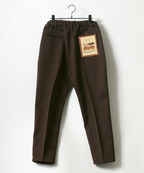 Wrangler（ラングラー）の「Wrangler/ラングラー セットアップ対応 Rad Pants/ラッドパンツ/センタープレス テーパードパンツ（スラックス・メンズ・ブラック/ブラウン/アイボリー・S/M/L/XL）」の9枚目の写真
