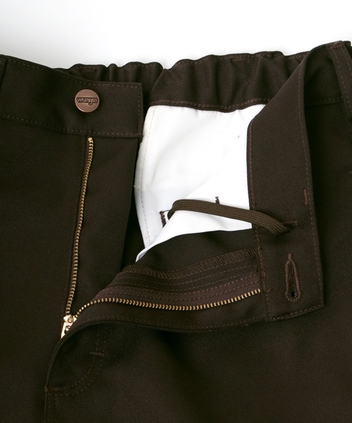 Wrangler（ラングラー）の「Wrangler/ラングラー セットアップ対応 Rad Pants/ラッドパンツ/センタープレス テーパードパンツ（スラックス・メンズ・ブラック/ブラウン/アイボリー・S/M/L/XL）」の14枚目の写真