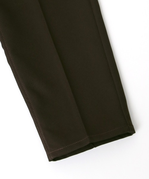 Wrangler（ラングラー）の「Wrangler/ラングラー セットアップ対応 Rad Pants/ラッドパンツ/センタープレス テーパードパンツ（スラックス・メンズ・ブラック/ブラウン/アイボリー・S/M/L/XL）」の19枚目の写真