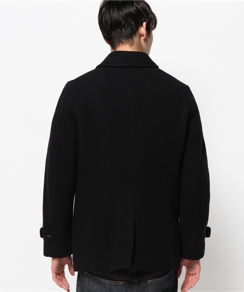 SHIPS JET BLUE（シップスジェットブルー）の「SHIPS JET BLUE(シップス ジェットブルー): シングルピーコート（ピーコート・メンズ・ダークグレー/ネイビー・MEDIUM/X-LARGE/LARGE/SMALL）」の17枚目の写真