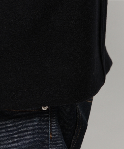 SHIPS JET BLUE（シップスジェットブルー）の「SHIPS JET BLUE(シップス ジェットブルー): シングルピーコート（ピーコート・メンズ・ダークグレー/ネイビー・MEDIUM/X-LARGE/LARGE/SMALL）」の14枚目の写真