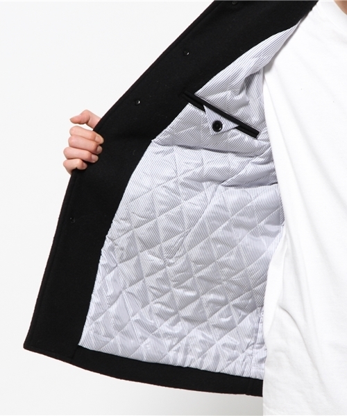 SHIPS JET BLUE（シップスジェットブルー）の「SHIPS JET BLUE(シップス ジェットブルー): シングルピーコート（ピーコート・メンズ・ダークグレー/ネイビー・MEDIUM/X-LARGE/LARGE/SMALL）」の9枚目の写真