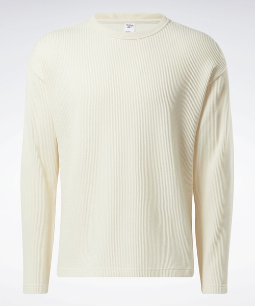 Reebok(リーボック)の「クラシックス ナチュラル ダイ ワッフル クルー スウェットシャツ / Classics Natural Dye Waffle Crew Sweatshirt(スウェット・メンズ・オフホワイト/グリーン系その他・SMALL/MEDIUM/LARGE/X-LARGE/XX-LARGE/X-SMALL/XXX-LARGE)」の3枚目の写真
