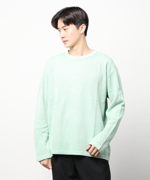 Reebok(リーボック)の「クラシックス ナチュラル ダイ ワッフル クルー スウェットシャツ / Classics Natural Dye Waffle Crew Sweatshirt(スウェット・メンズ・オフホワイト/グリーン系その他・SMALL/MEDIUM/LARGE/X-LARGE/XX-LARGE/X-SMALL/XXX-LARGE)」の17枚目の写真