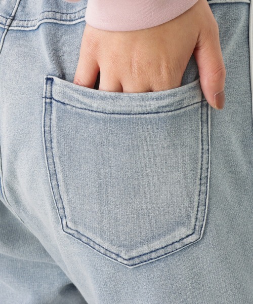 NAVY(ネイビー)の「インディゴジョガーパンツ(その他パンツ・レディース・ブラック/サックスブルー/ネイビー・M/L)」の6枚目の写真