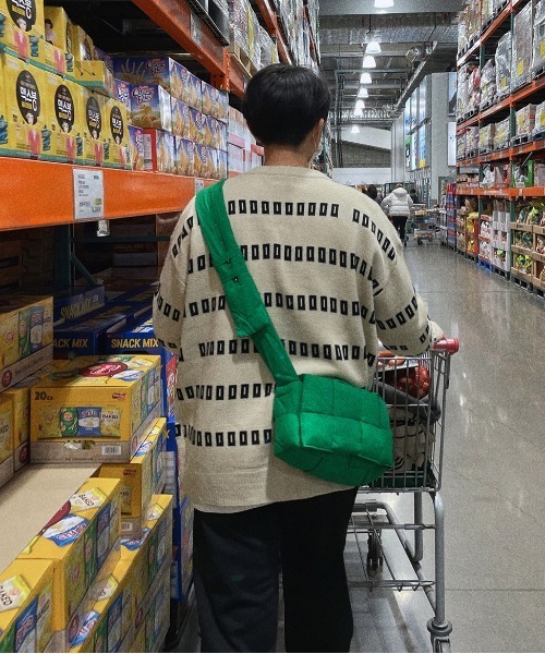 ASCLO（エジュクロ）の「ASCLO Roxy And Botte Cross Bag（ショルダーバッグ・メンズ・ブラック/グリーン・FREE）」の13枚目の写真