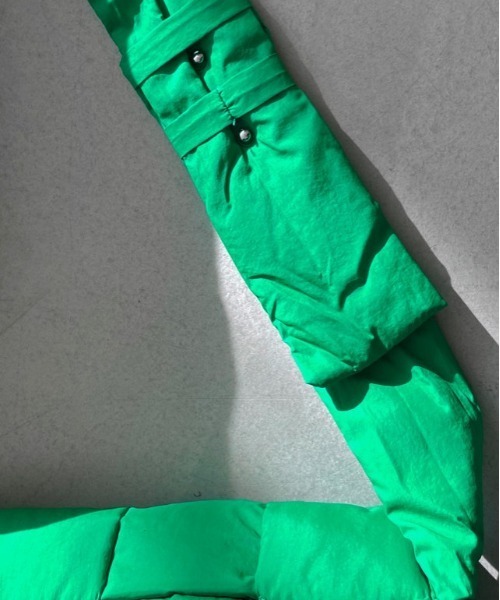 ASCLO（エジュクロ）の「ASCLO Roxy And Botte Cross Bag（ショルダーバッグ・メンズ・ブラック/グリーン・FREE）」の19枚目の写真