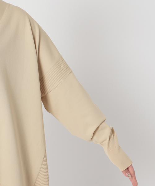 Simplicite（サンプリシテ）の「ソフトポリニットVカーディガン（カーディガン/ボレロ・レディース・オレンジ/ブラウン/ホワイト・FREE）」の21枚目の写真