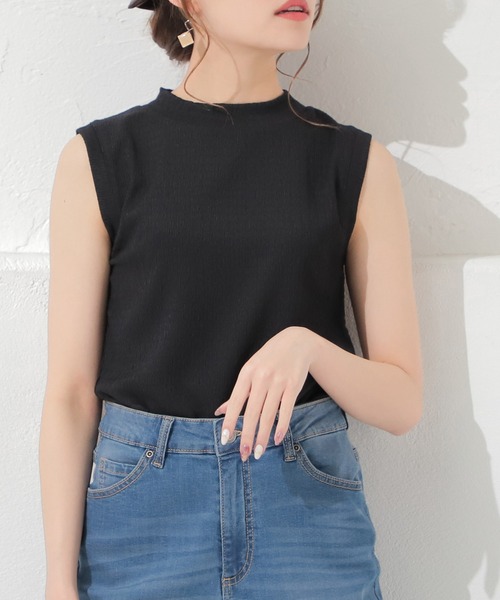 Honeys（ハニーズ）の「ハイネックタンクトップ（タンクトップ）」 - WEAR