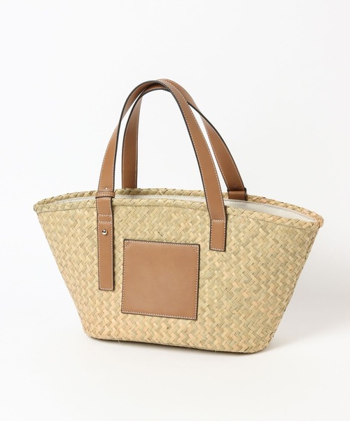 mysty woman（ミスティウーマン）の「フェイクレザーハンドルカゴバッグ 275096（ハンドバッグ・レディース・ベージュ・FREE）」の6枚目の写真