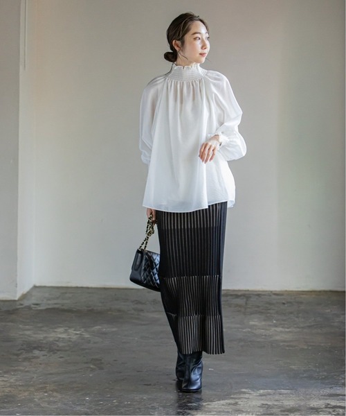 セール】《追加》シャーリングシアーブラウス5◇（シャツ