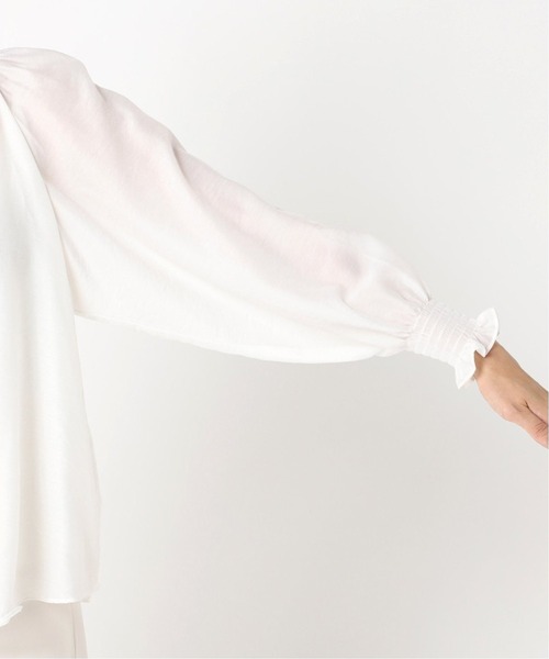 Noble（ノーブル）の「《追加》シャーリングシアーブラウス5◆（シャツ/ブラウス・レディース・グリーン/ホワイト/ベージュ・38/36）」の13枚目の写真