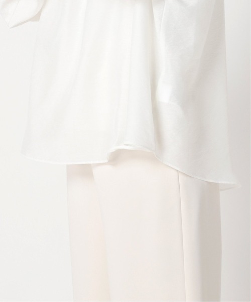 Noble（ノーブル）の「《追加》シャーリングシアーブラウス5◆（シャツ/ブラウス・レディース・グリーン/ホワイト/ベージュ・38/36）」の15枚目の写真