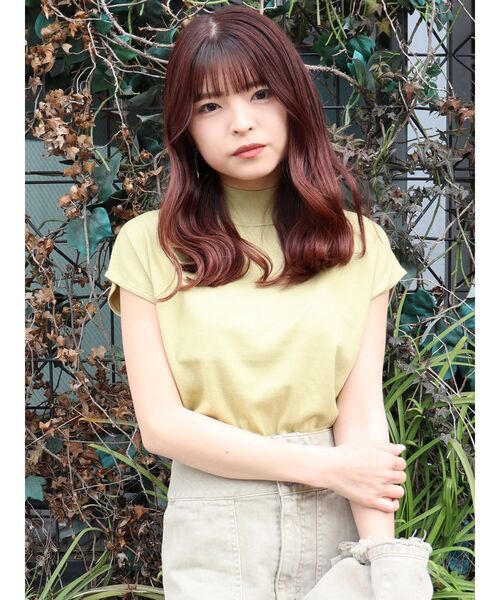 MURUA（ムルーア）の「フレンチスリーブスタンドネックニット（ニット/セーター・レディース・ホワイト/ブラック/イエロー/モカ・FREE）」の9枚目の写真