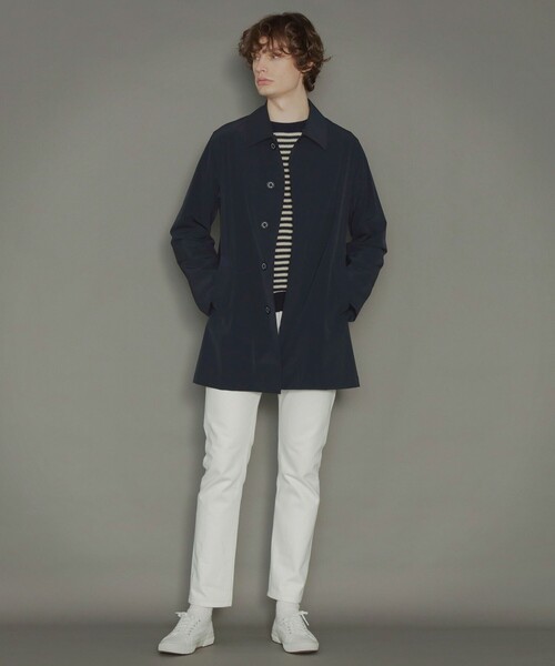 マッキントッシュ フェザーテックパック ストレッチナイロンステンカラーコート LEON掲載】【DUNFORD SHORT】【FEATHER-TECH PAC】【FLEX NYLON