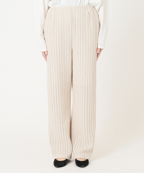 journal standard L'essage（ジャーナルスタンダードレサージュ）の「レースパンツ（その他パンツ・レディース・ネイビー/ナチュラル・FREE）」の15枚目の写真