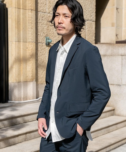 URBAN RESEARCH ROSSO MEN(アーバンリサーチロッソメン)の「『XLサイズあり』リネン七分袖シャツ(シャツ/ブラウス・メンズ・ホワイト/ネイビー/グレー/カーキ・SMALL/MEDIUM/LARGE/X-LARGE)」の9枚目の写真