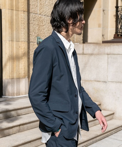 URBAN RESEARCH ROSSO MEN(アーバンリサーチロッソメン)の「『XLサイズあり』リネン七分袖シャツ(シャツ/ブラウス・メンズ・ホワイト/ネイビー/グレー/カーキ・SMALL/MEDIUM/LARGE/X-LARGE)」の10枚目の写真