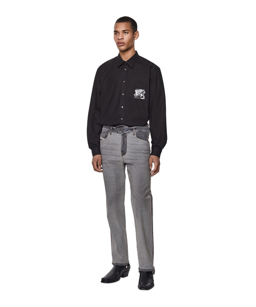 DIESEL(ディーゼル)の「メンズ シャツ プリント(シャツ/ブラウス・メンズ・ブラック/ホワイト・X-SMALL/LARGE/X-LARGE/XX-LARGE/SMALL/MEDIUM)」の21枚目の写真