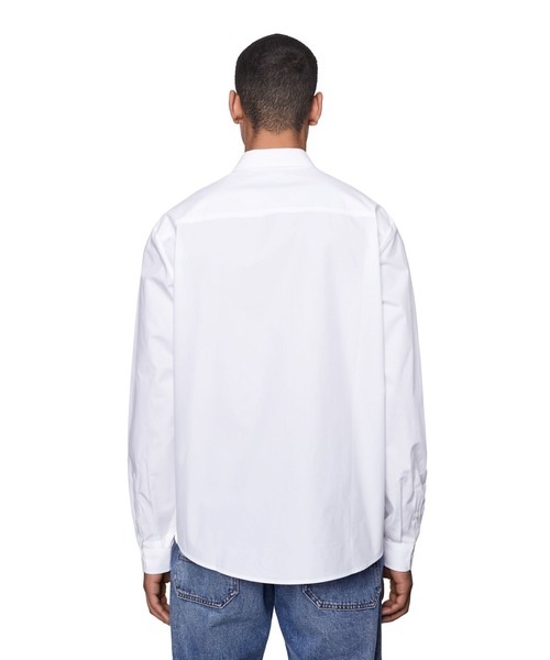 DIESEL(ディーゼル)の「メンズ シャツ プリント(シャツ/ブラウス・メンズ・ブラック/ホワイト・X-SMALL/LARGE/X-LARGE/XX-LARGE/SMALL/MEDIUM)」の8枚目の写真