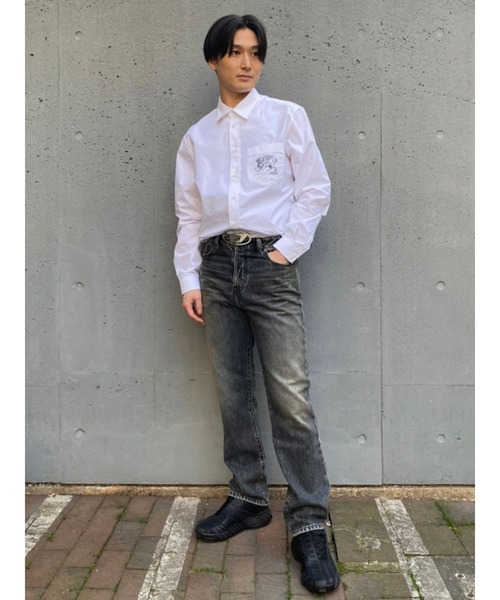 DIESEL(ディーゼル)の「メンズ シャツ プリント(シャツ/ブラウス・メンズ・ブラック/ホワイト・X-SMALL/LARGE/X-LARGE/XX-LARGE/SMALL/MEDIUM)」の14枚目の写真