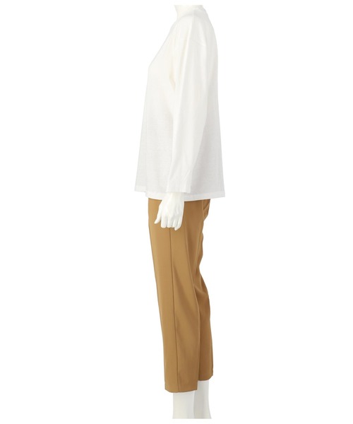 ANAP(アナップ)の「テーパードパンツ×ロングTシャツ セット(Tシャツ/カットソー・レディース・ベージュ/グリーン/ブラック・FREE)」の16枚目の写真
