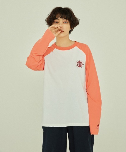 le coq sportif(ルコックスポルティフ)の「【池田エライザコラボ】長袖シャツ ストレッチ メンズ レディース ユニセックス ウェア tシャツ スポーツウェア(Tシャツ/カットソー・レディース・ブラック/ホワイト系・S/M/L/O)」の4枚目の写真