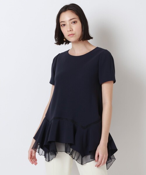EPOCA（エポカ）の「トリアセクロス デザインブラウス（シャツ 