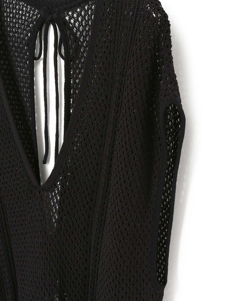 ADAM ET ROPE'（アダムエロペ）の「【一部直営店舗・WEB限定】クロシェマキシワンピース（ワンピース・レディース・ブラック/オフホワイト/グリーン系その他・FREE）」の12枚目の写真