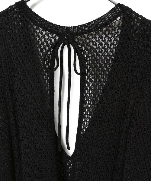 ADAM ET ROPE'（アダムエロペ）の「【一部直営店舗・WEB限定】クロシェマキシワンピース（ワンピース・レディース・ブラック/オフホワイト/グリーン系その他・FREE）」の13枚目の写真