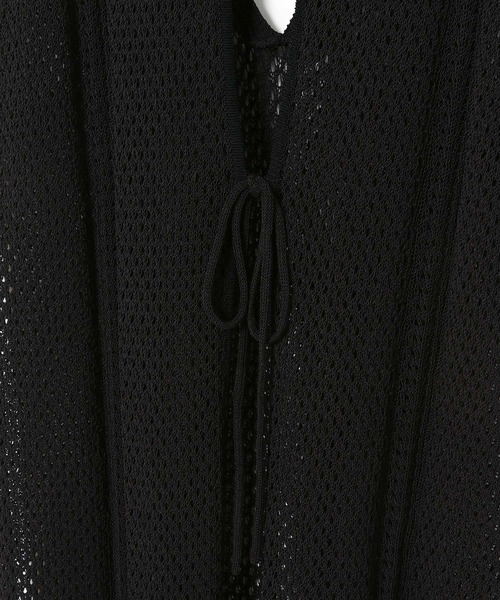 ADAM ET ROPE'（アダムエロペ）の「【一部直営店舗・WEB限定】クロシェマキシワンピース（ワンピース・レディース・ブラック/オフホワイト/グリーン系その他・FREE）」の14枚目の写真