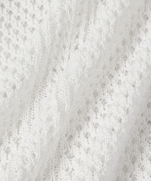 ADAM ET ROPE'（アダムエロペ）の「【一部直営店舗・WEB限定】クロシェマキシワンピース（ワンピース・レディース・ブラック/オフホワイト/グリーン系その他・FREE）」の17枚目の写真